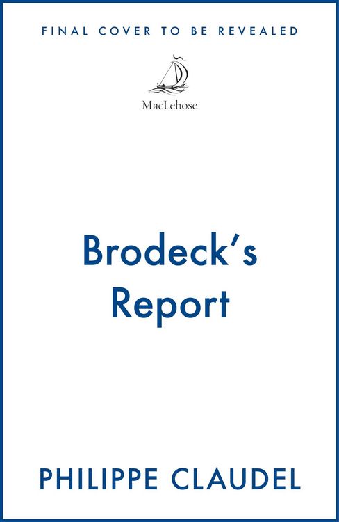 Produktbild: Brodeck's Report