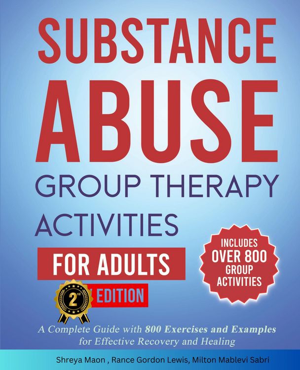 Produktbild: Substance Abuse Group Therapy Activities for Adults