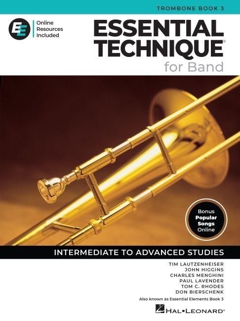Produktbild: Essential Technique for Band - Trombone Book 3 with Online Resources