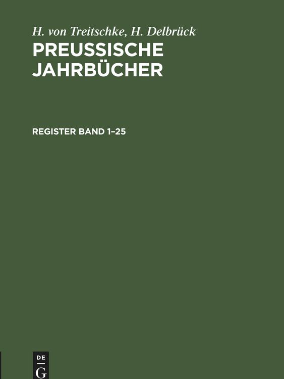 Produktbild: Register Band 1-25