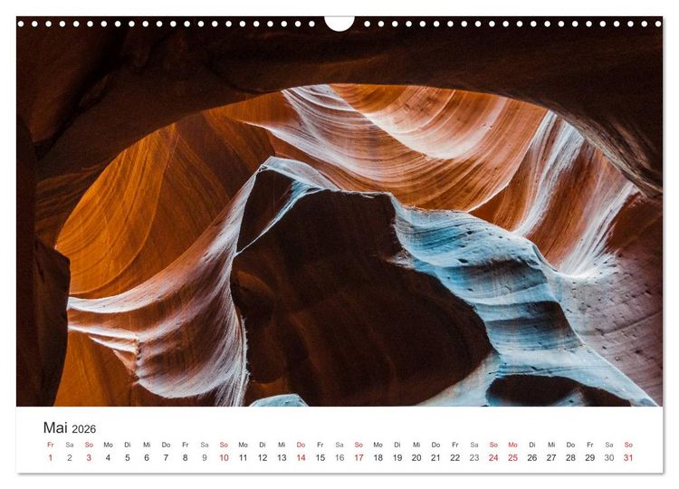 Produktbild: USA &ndash; Landschaft und Sehnsucht (Wandkalender 2026 DIN A3 quer), CALVENDO Monatskalender