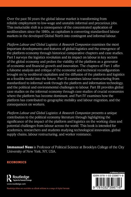Produktbild: Platform Labour and Global Logistics