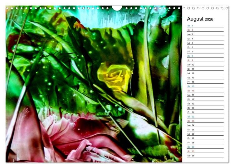 Produktbild: Kalender / Fantastische Encaustic (Wandkalender 2026 DIN A3 quer), CALVENDO Monatskalender