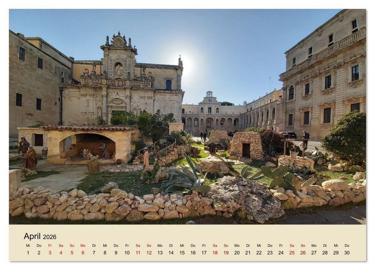 Produktbild: Apulien ... der S&uuml;den Italiens (Wandkalender 2026 DIN A3 quer), CALVENDO Monatskalender