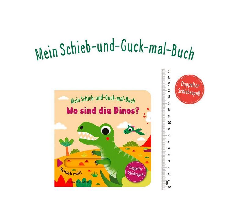 Produktbild: Mein Schieb & Guck-mal-Buch: Wo sind die Dinos?