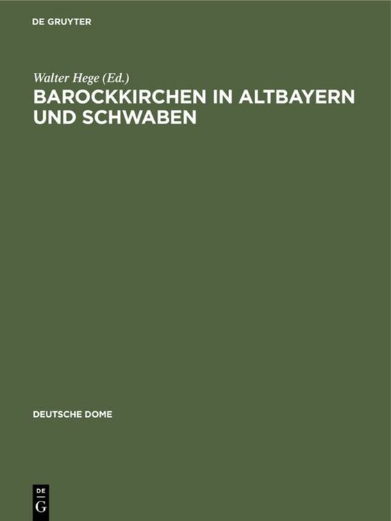 Produktbild: Barockkirchen in Altbayern und Schwaben