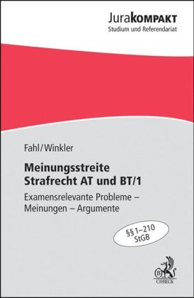 Produktbild: Meinungsstreite Strafrecht AT und BT/1