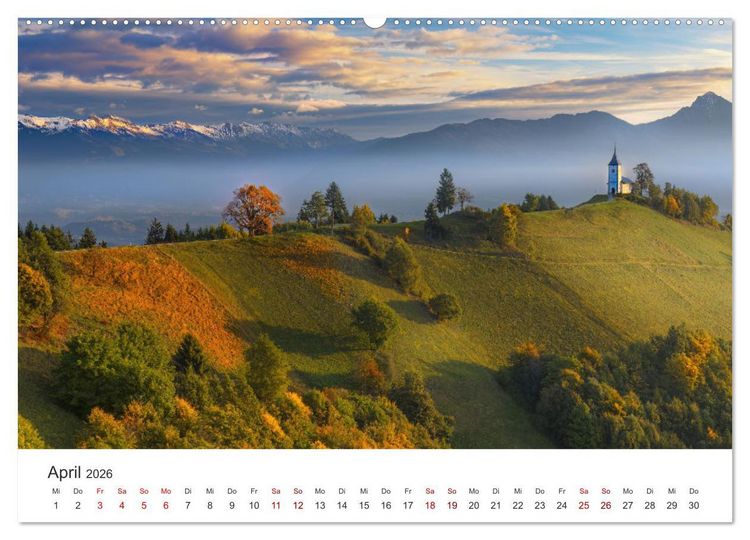 Produktbild: Leidenschaft Landschaften (Wandkalender 2026 DIN A2 quer), CALVENDO Monatskalender