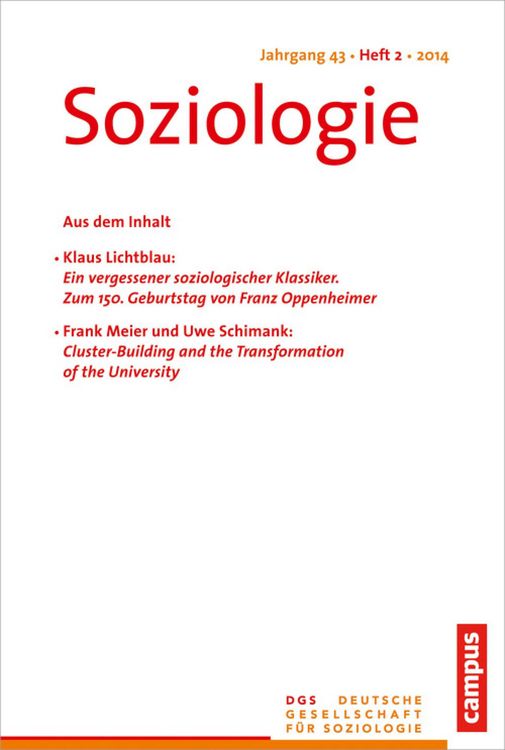 Produktbild: Soziologie 2.2014