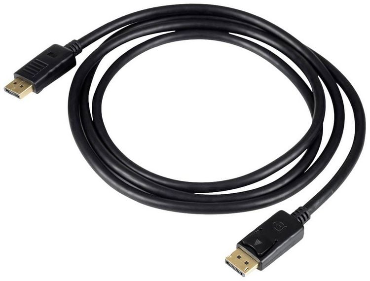 Produktbild: Akyga Anschlusskabel DisplayPort Stecker 1.8m Schwarz AK-AV-10 DisplayPort-Kabel