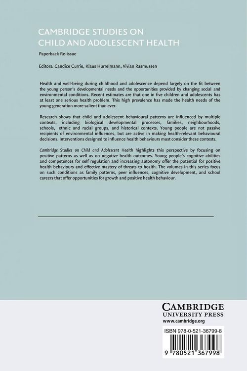 Produktbild: Socioemotional Development and Health from Adolescence to Adulthood