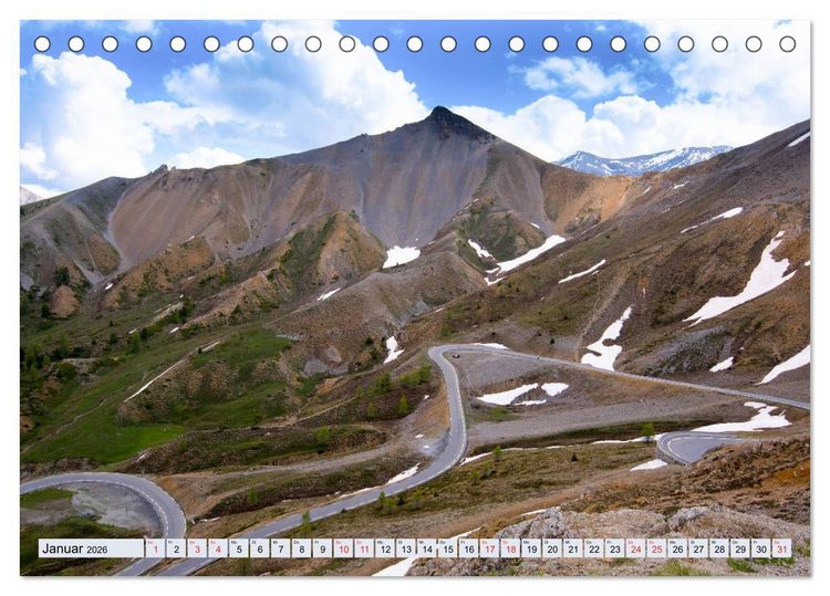 Produktbild: Hautes Alpes de Provence (Tischkalender 2026 DIN A5 quer), CALVENDO Monatskalender