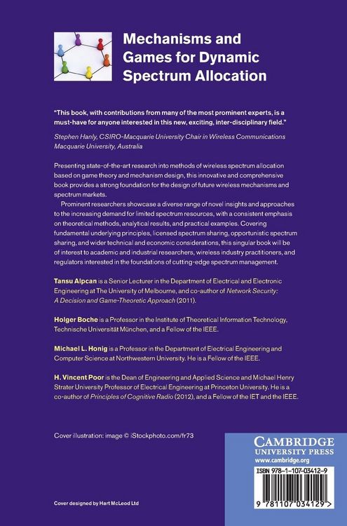 Produktbild: Mechanisms and Games for Dynamic Spectrum Allocation