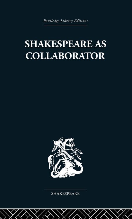 Produktbild: Shakespeare as Collaborator