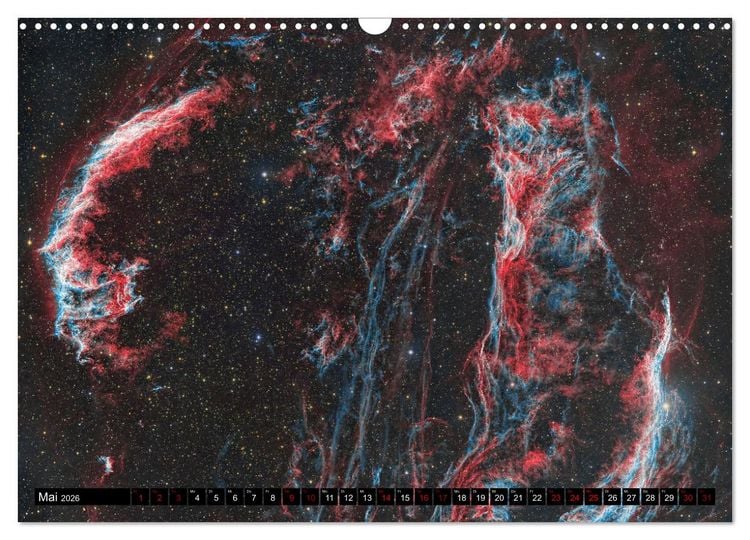 Produktbild: Deepsky 2026 (Wandkalender 2026 DIN A3 quer), CALVENDO Monatskalender