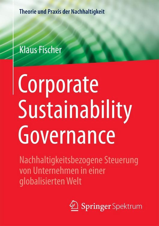 Produktbild: Corporate Sustainability Governance