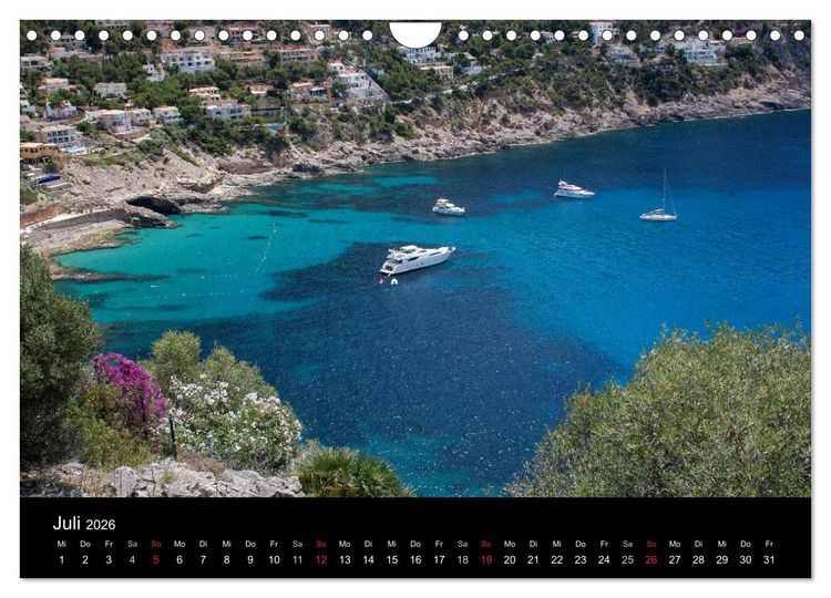 Produktbild: Mein Mallorca (Wandkalender 2026 DIN A4 quer), CALVENDO Monatskalender