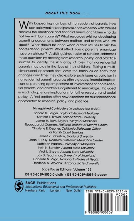 Produktbild: Nonresidential Parenting