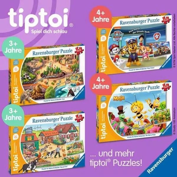 Produktbild: tiptoi&reg; Puzzle f&uuml;r kleine Entdecker: Gabby&rsquo;s Dollhouse - 2x24 Teile
