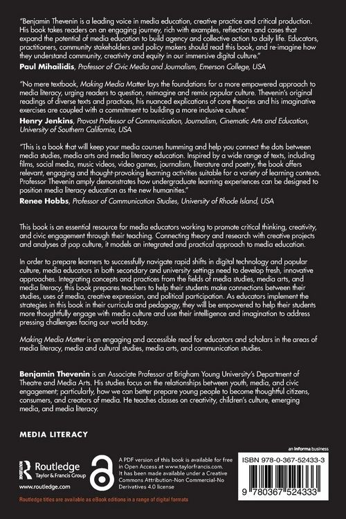 Produktbild: Making Media Matter
