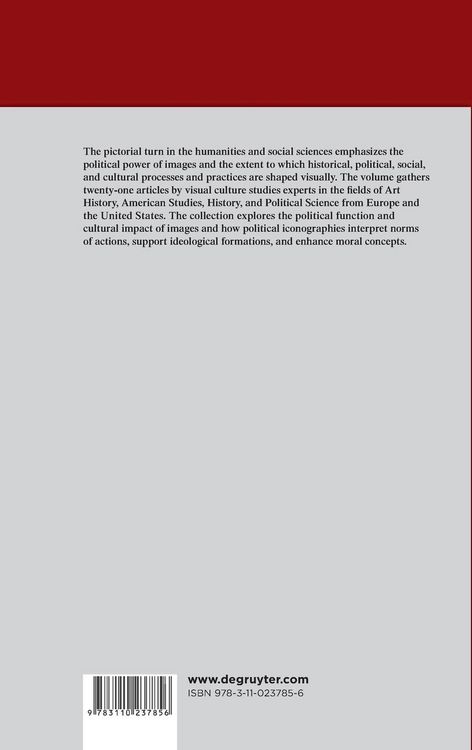 Produktbild: Pictorial Cultures and Political Iconographies