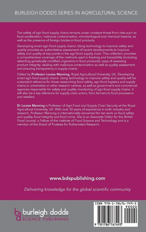 Produktbild: Developing smart agri-food supply chains