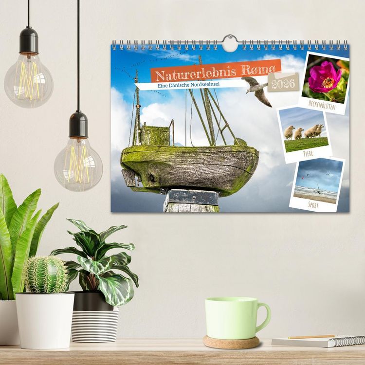 Produktbild: Naturerlebnis R&oslash;m&oslash; (Wandkalender 2026 DIN A4 quer), CALVENDO Monatskalender
