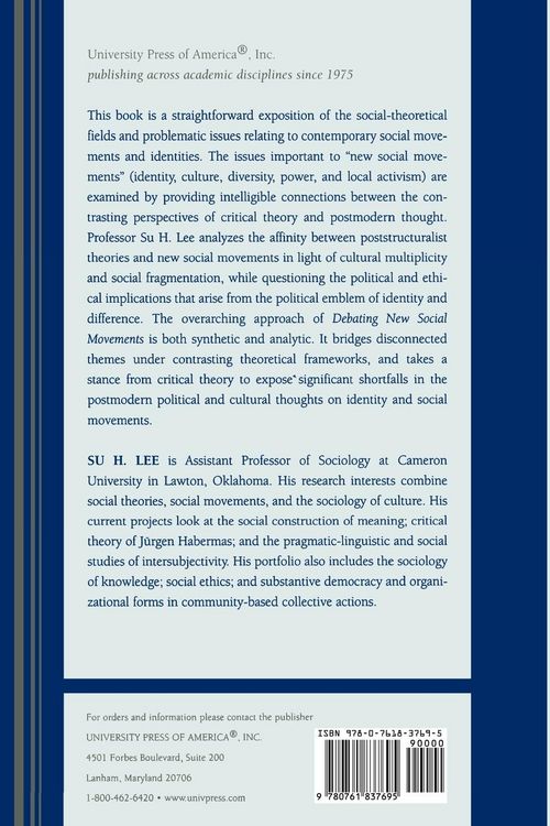 Produktbild: Debating New Social Movements
