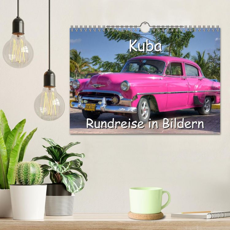 Produktbild: Kuba - Rundreise in Bildern (Wandkalender 2026 DIN A4 quer), CALVENDO Monatskalender