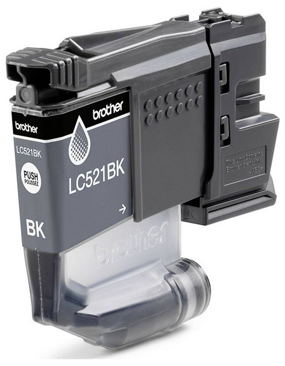 Produktbild: Brother Druckerpatrone LC521BK - Schwarz - original - K Original Schwarz LC521BK