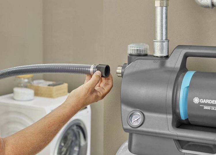 Produktbild: GARDENA 09066-61 3900 Silent Hauswasserwerk 230V 3900 l/h
