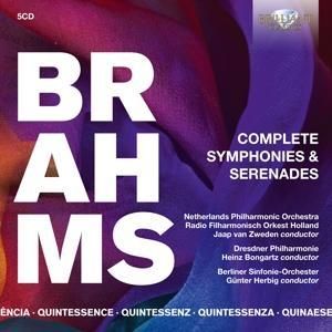 Produktbild: Brahms:Complete Symphonies & Concertos (QU)