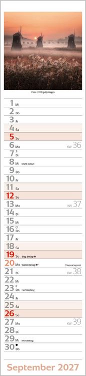 Produktbild: Augenblicke Langplaner 2027
