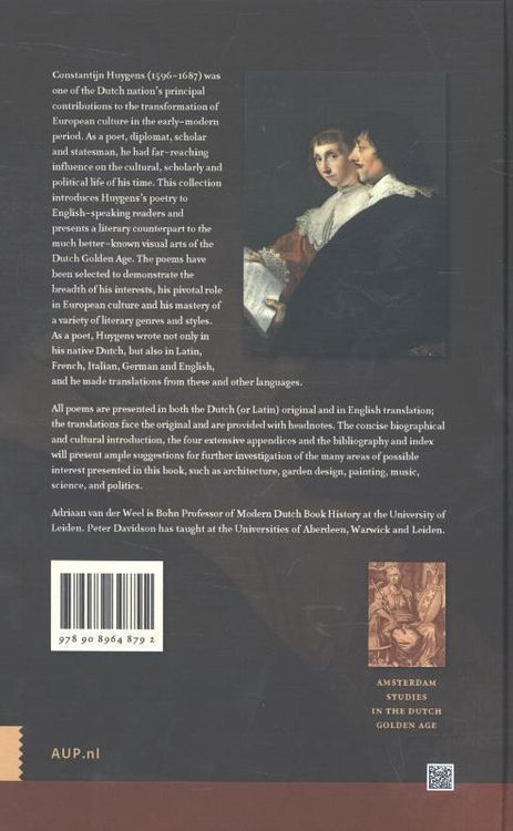 Produktbild: A Selection of the Poems of Sir Constantijn Huygens (1596-1687)