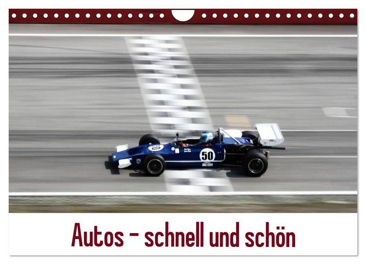 Produktbild: Autos - schnell und sch&ouml;n (Wandkalender 2027 DIN A4 quer), CALVENDO Monatskalender