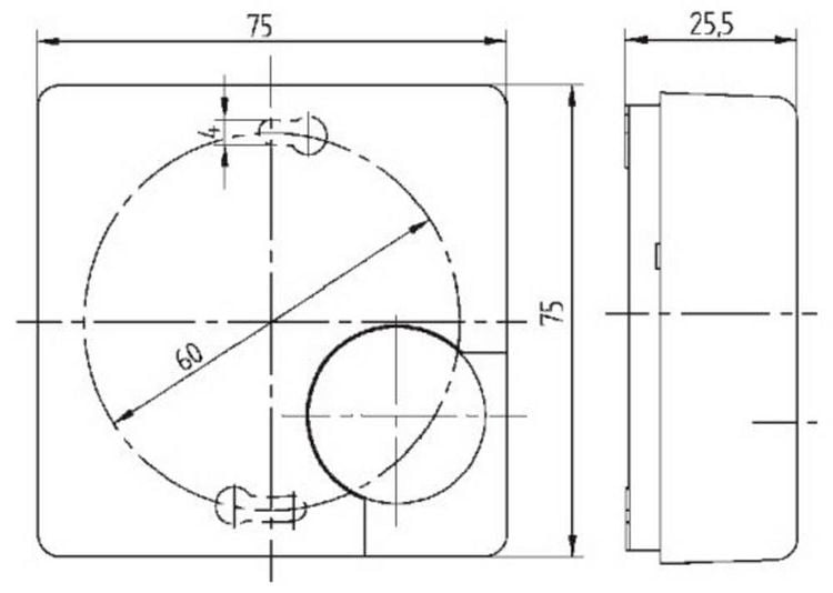 Produktbild: Eberle 111170551100 RTR-E 6731 Raumthermostat Aufputz Heizen / K&uuml;hlen 1St.