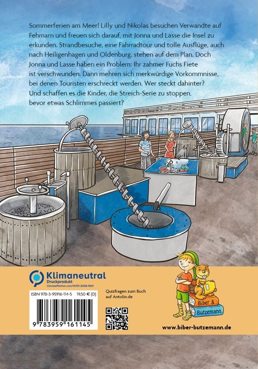 Produktbild: Abenteuer auf Fehmarn - Lilly, Nikolas und die Insel-Streiche