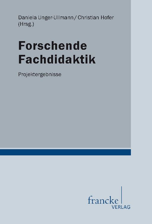 Produktbild: Forschende Fachdidaktik