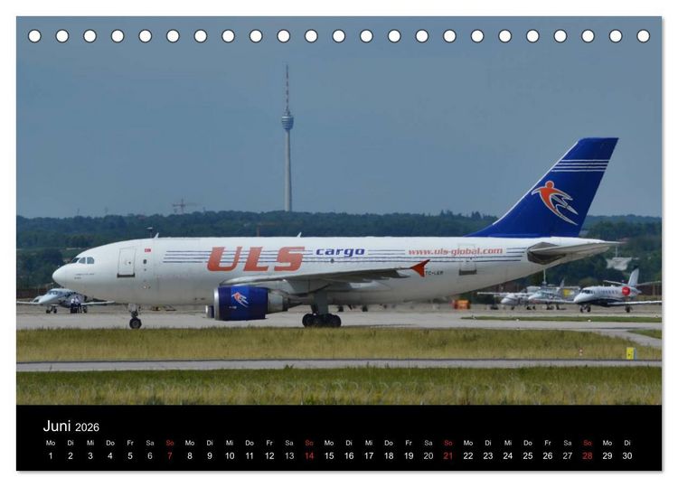 Produktbild: Air-Cargo (Tischkalender 2026 DIN A5 quer), CALVENDO Monatskalender