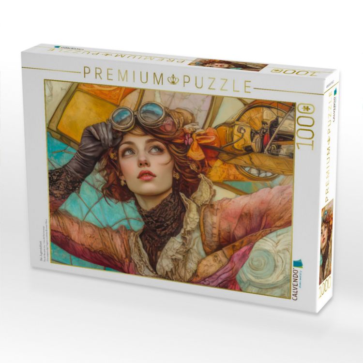 Produktbild: CALVENDO Puzzle Die Jugendstilzeit | 1000 Teile Lege-Gr&ouml;&szlig;e 64x48cm Foto-Puzzle f&uuml;r gl&uuml;ckliche Stunden