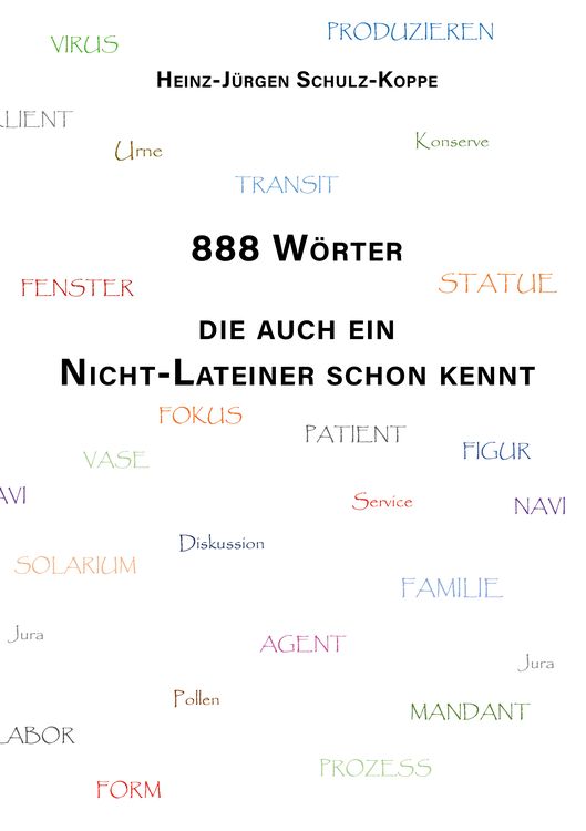 Produktbild: 888 Wörter, die auch ein Nicht-Lateiner schon kennt
