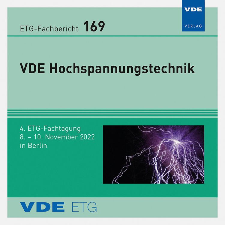 Produktbild: ETG-Fb. 169: VDE Hochspannungstechnik 2022