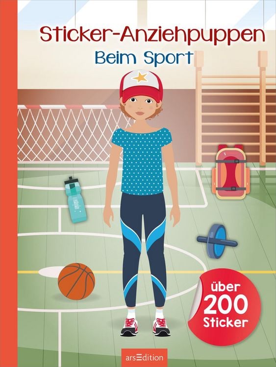 Produktbild: Sticker-Anziehpuppen &ndash; Beim Sport