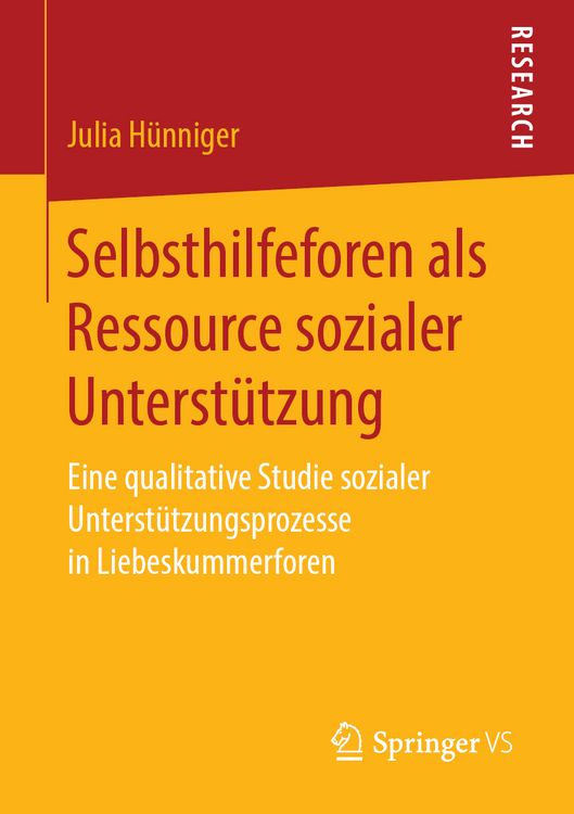 Produktbild: Selbsthilfeforen als Ressource sozialer Unterst&uuml;tzung