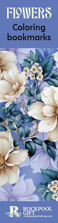 Produktbild: Flowers Coloring Bookmarks