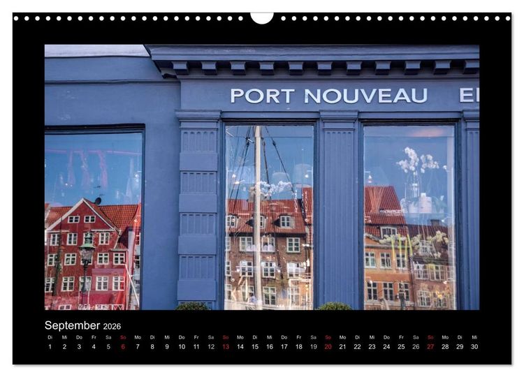 Produktbild: Kopenhagen (Wandkalender 2026 DIN A3 quer), CALVENDO Monatskalender