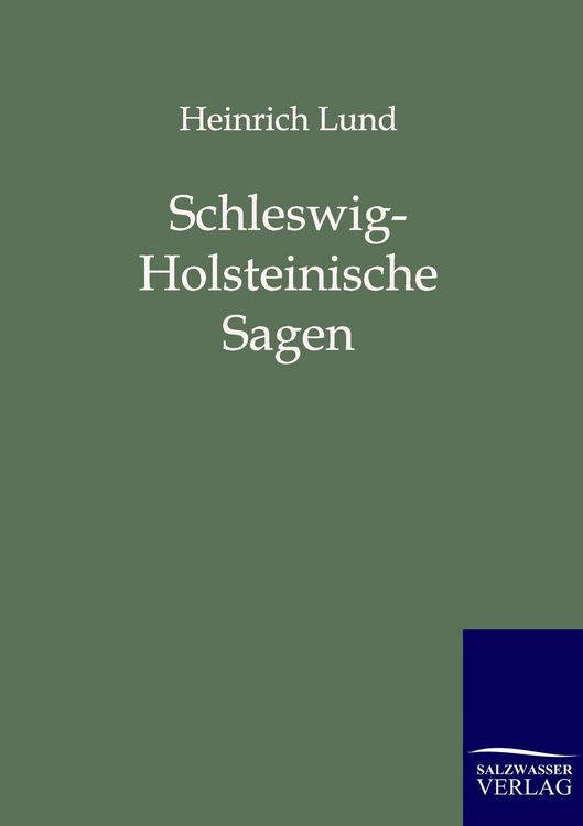 Produktbild: Schleswig-Holsteinische Sagen