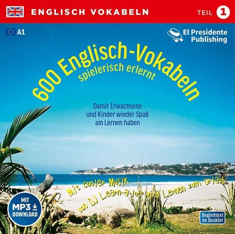 Produktbild: 600 Englisch-Vokabeln spielerisch erlernt. Grundwortschatz 1. CD