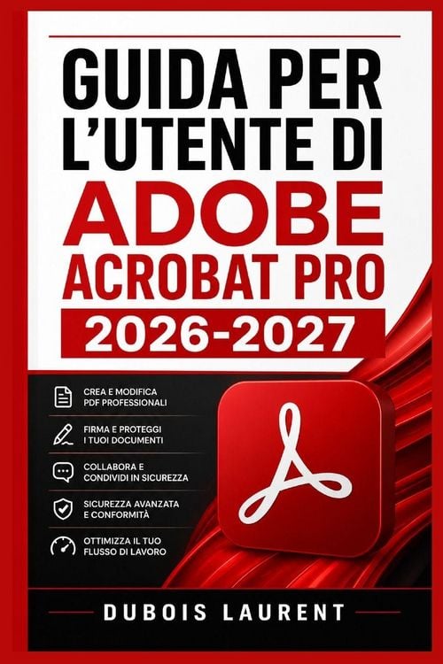 Produktbild: Guida Per l'Utente Di Adobe Acrobat Pro 2026 2027