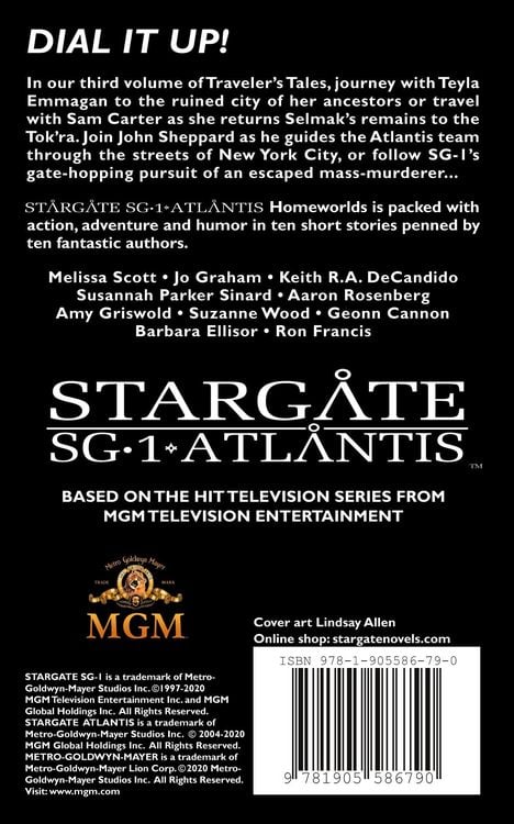 Produktbild: STARGATE SG-1 ATLANTIS Homeworlds
